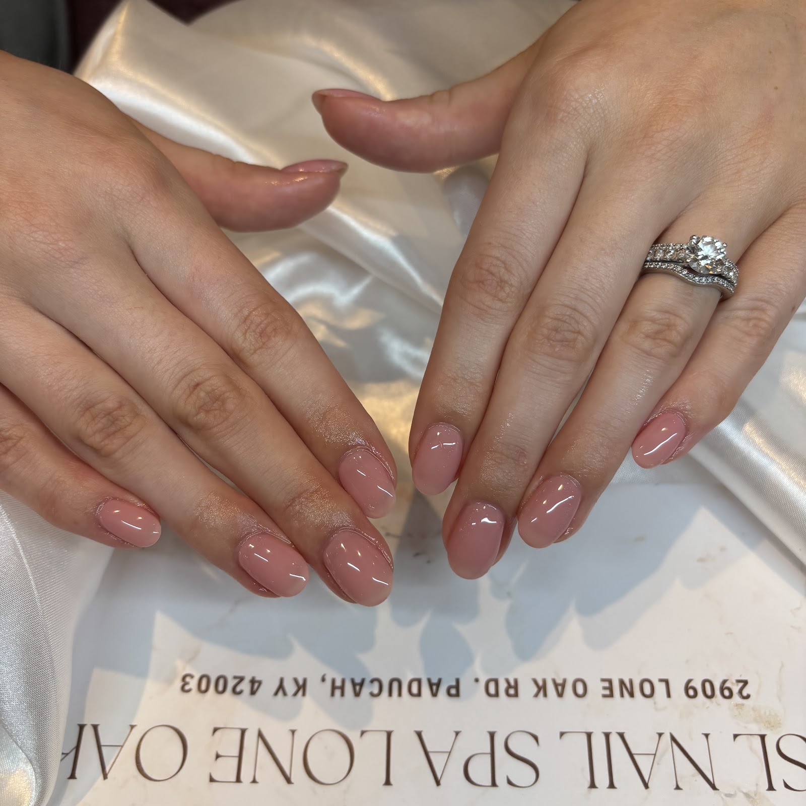 Soft pink polish