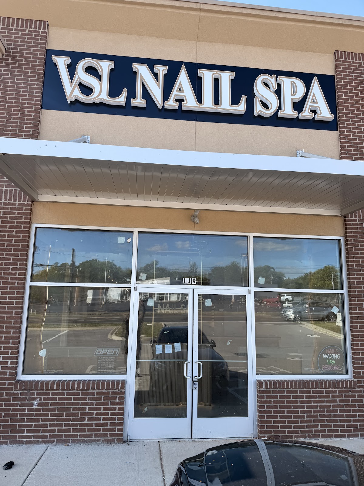 Storefront — VSL Nail Spa, suite 119
